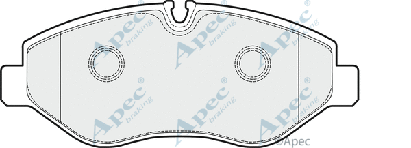 Brake Pad Set, disc brake (PAD1515)