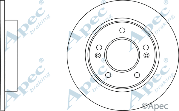 Brake Disc (DSK2765)