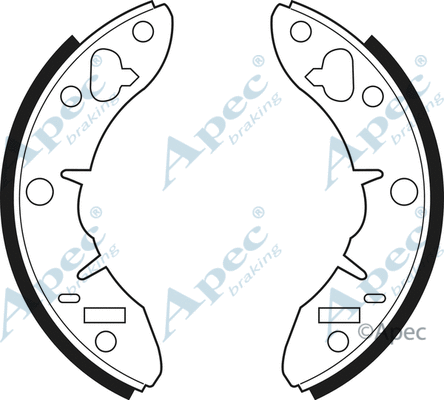 Brake Shoe Set (SHU187)