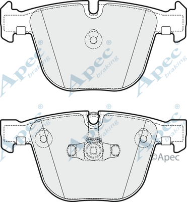 Brake Pad Set, disc brake (PAD1803)