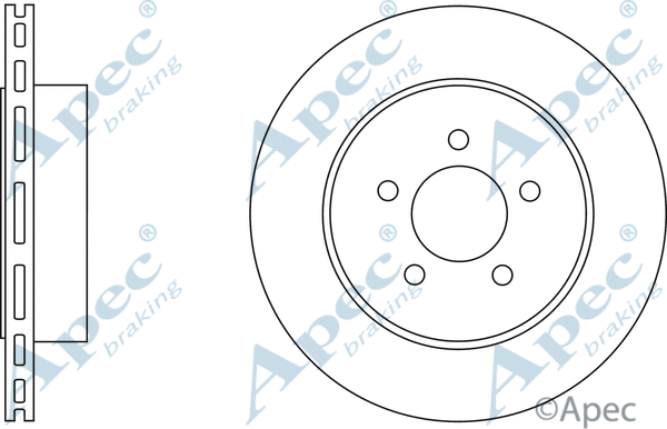 Brake Disc (DSK2634)