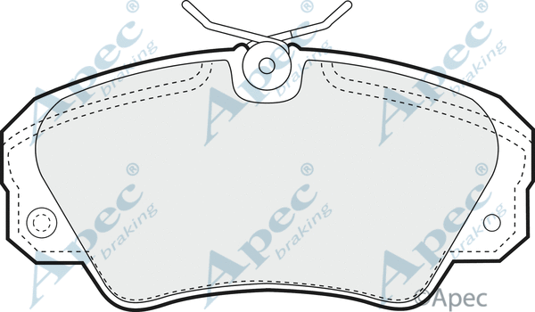 Brake Pad Set, disc brake (PAD757)