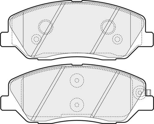Brake Pad Set, disc brake (PD3222)