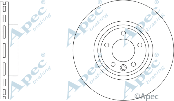 Brake Disc (DSK3492)