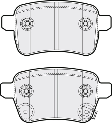 Brake Pad Set, disc brake (PD3712)