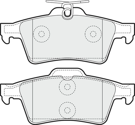 Brake Pad Set, disc brake (PD3061)