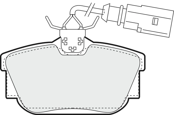 Brake Pad Set, disc brake (PD3147)