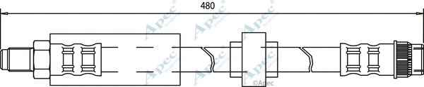 Brake Hose (HOS3436)