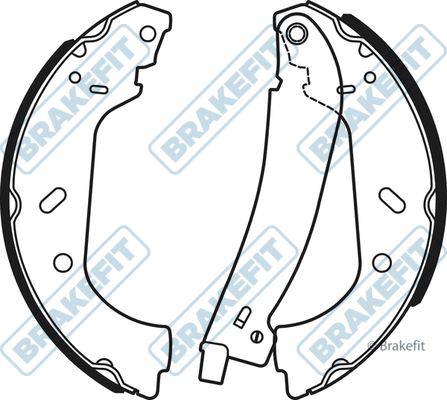 Brake Shoe Set (BSH1068)