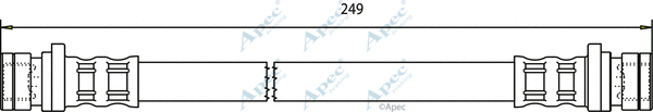 Brake Hose (HOS3232)