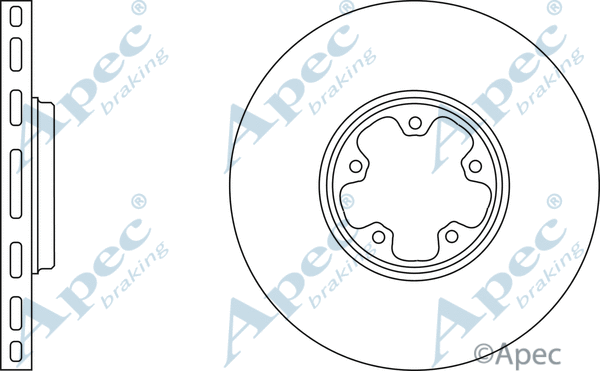 Brake Disc (DSK2035)
