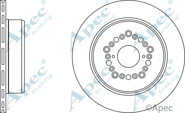 Brake Disc (DSK331)