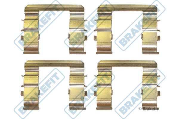 Accessory Kit, disc brake pad (BKT1333)