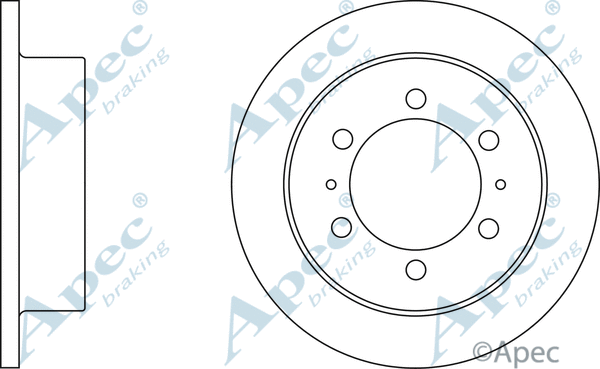 Brake Disc (DSK2070)