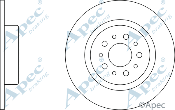 Brake Disc (DSK2335)