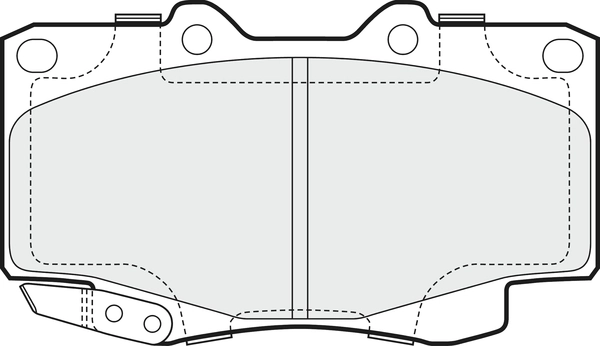 Brake Pad Set, disc brake (PD3232)