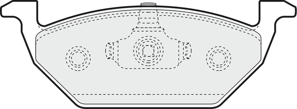 Brake Pad Set, disc brake (PD3030)