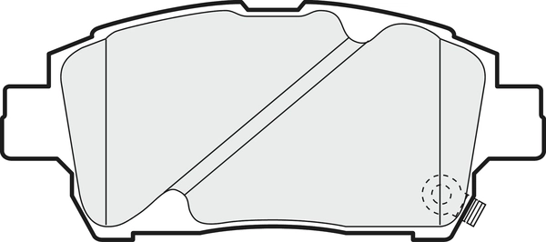 Brake Pad Set, disc brake (PD3301)