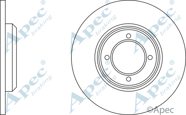 Brake Disc (DSK185)