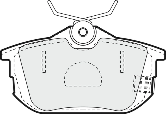 Brake Pad Set, disc brake (PD3027)