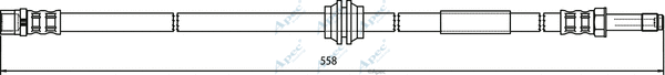 Brake Hose (HOS3600)