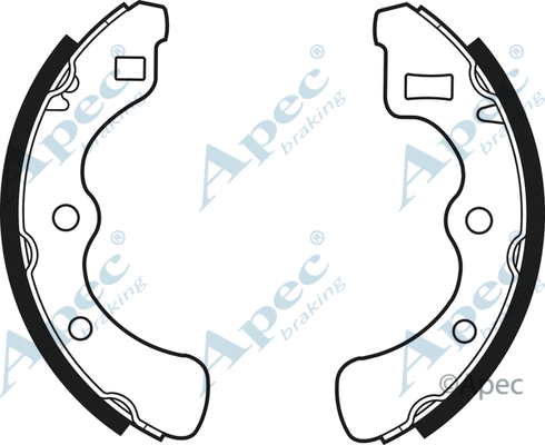 Brake Shoe Set (SHU323)