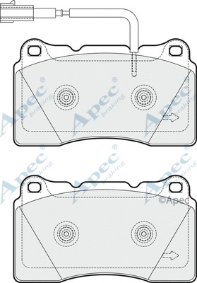 Brake Pad Set, disc brake (PAD1790)