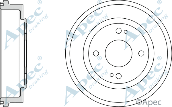 Brake Drum (DRM9128)