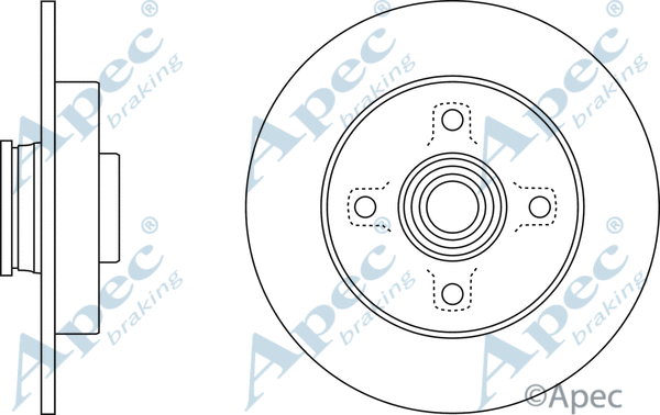 Brake Disc (DSK2553)