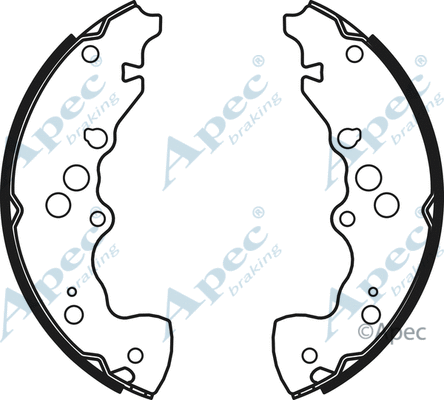 Brake Shoe Set (SHU803)