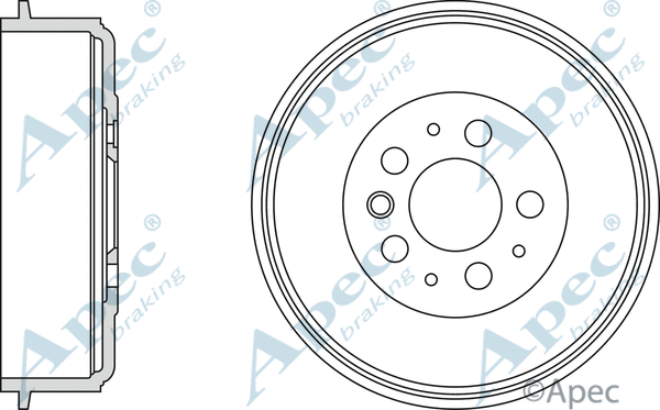 Brake Drum (DRM9800)