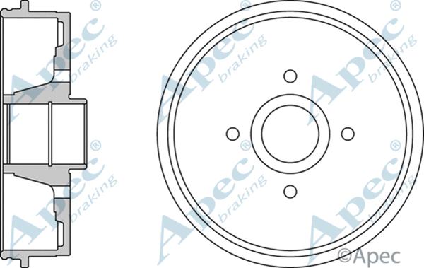Brake Drum (DRM9930)