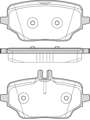 Brake Pad Set, disc brake (PD4009)