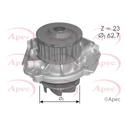 Water Pump, engine cooling (AWP1500)