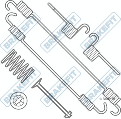 Accessory Kit, brake shoes (BKT2042)
