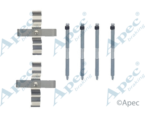 Accessory Kit, disc brake pad (KIT1321)