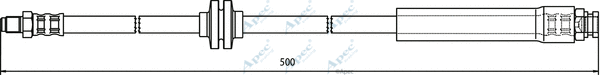 Brake Hose (HOS3738)