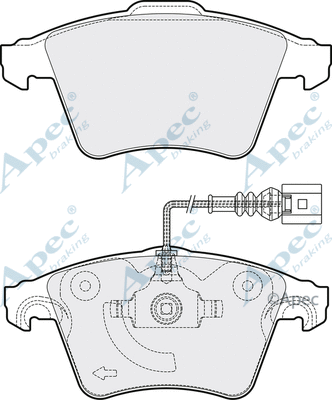 Brake Pad Set, disc brake (PAD1336)