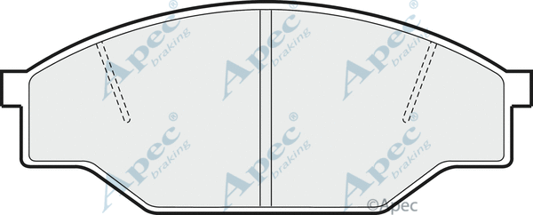 Brake Pad Set, disc brake (PAD476)