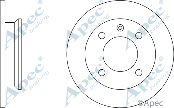 Brake Disc (DSK134)