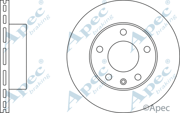 Brake Disc (DSK2447)