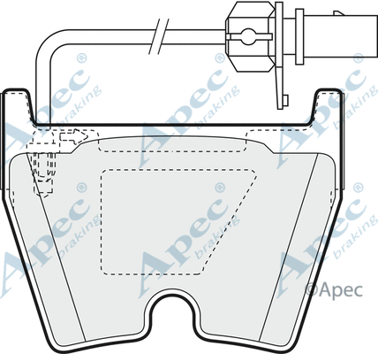 Brake Pad Set, disc brake (PAD1378B)