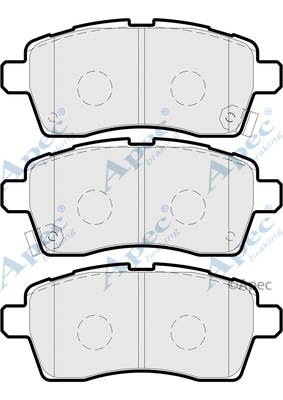 Brake Pad Set, disc brake (PAD2291)