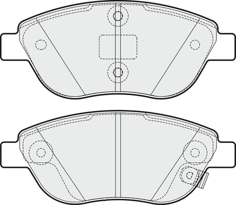 Brake Pad Set, disc brake (PD3553)
