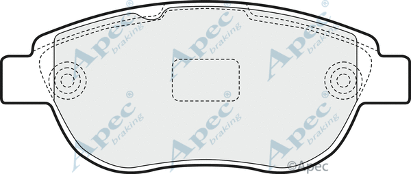 Brake Pad Set, disc brake (PAD1450)