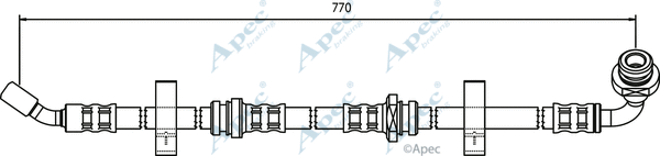 Brake Hose (HOS3344)