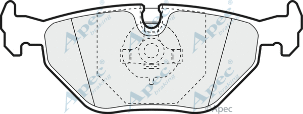Brake Pad Set, disc brake (PAD590)