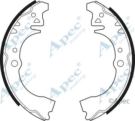 Brake Shoe Set (SHU449)