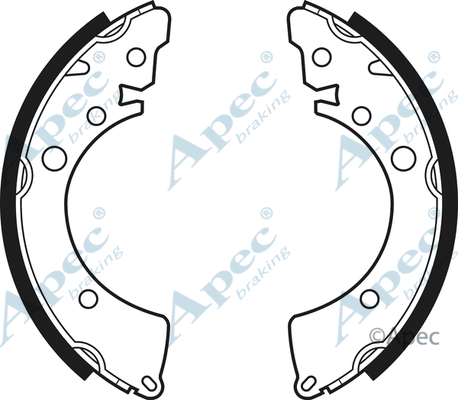 Brake Shoe Set (SHU353)