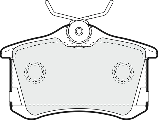 Brake Pad Set, disc brake (PD3182)